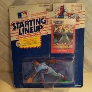Juan Samuel Starting Lineup 1988 Baseball